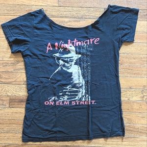 Plus Size Vintage Hot Topic Nightmare on Elm Street Shirt